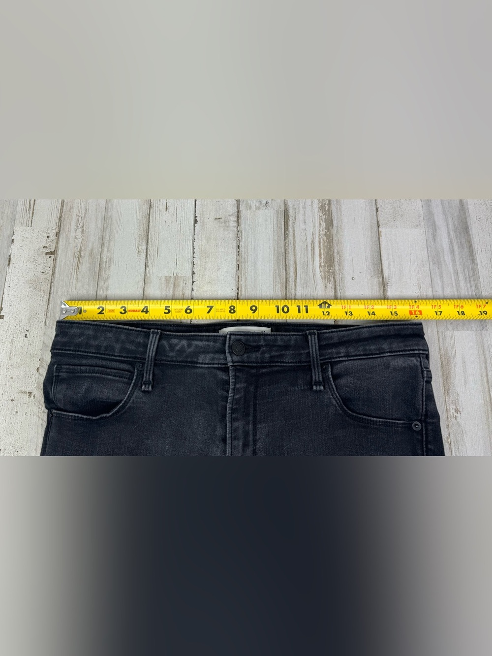 Abercrombie & Fitch Jeans 31/12R (32x29) The Super Skinny High Rise Black - Picture 6 of 11
